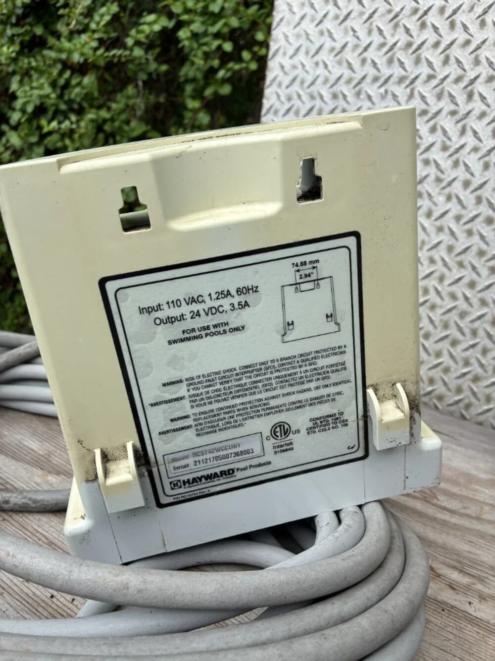 Maytronics Dolphin Active 10 Robotic Ground Pool Cleaner Basic 115 Power Supply